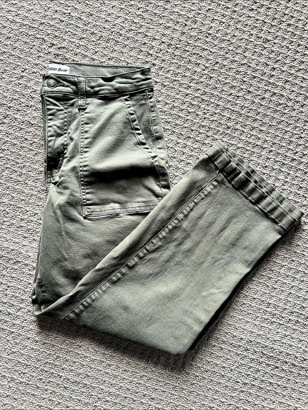 Studio Blue Utility Pants in Olive Green Size 29